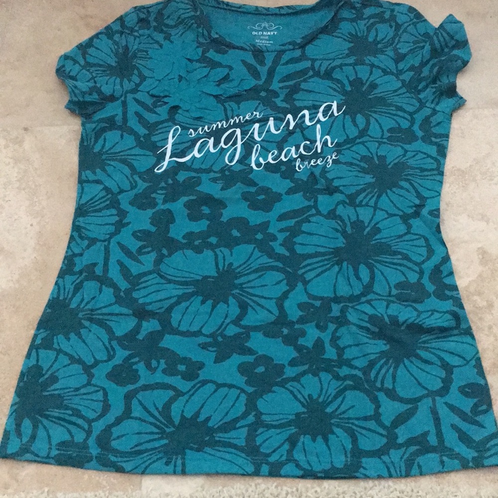 MEDIUM Old Navy Summer Laguana Beach Breeze T - Picture 5 of 7